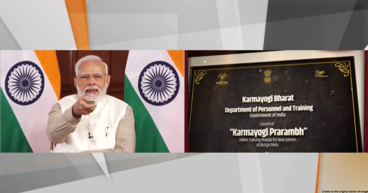 PM Modi launches Karmayogi Prarambh module for new appointees at Rozgar Mela